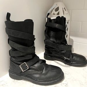 Dr. Martens Lauren Calf Strap Biker Boot